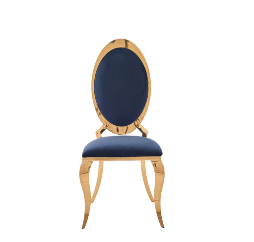 Chaise ANGEL baroque Gold Velours noir