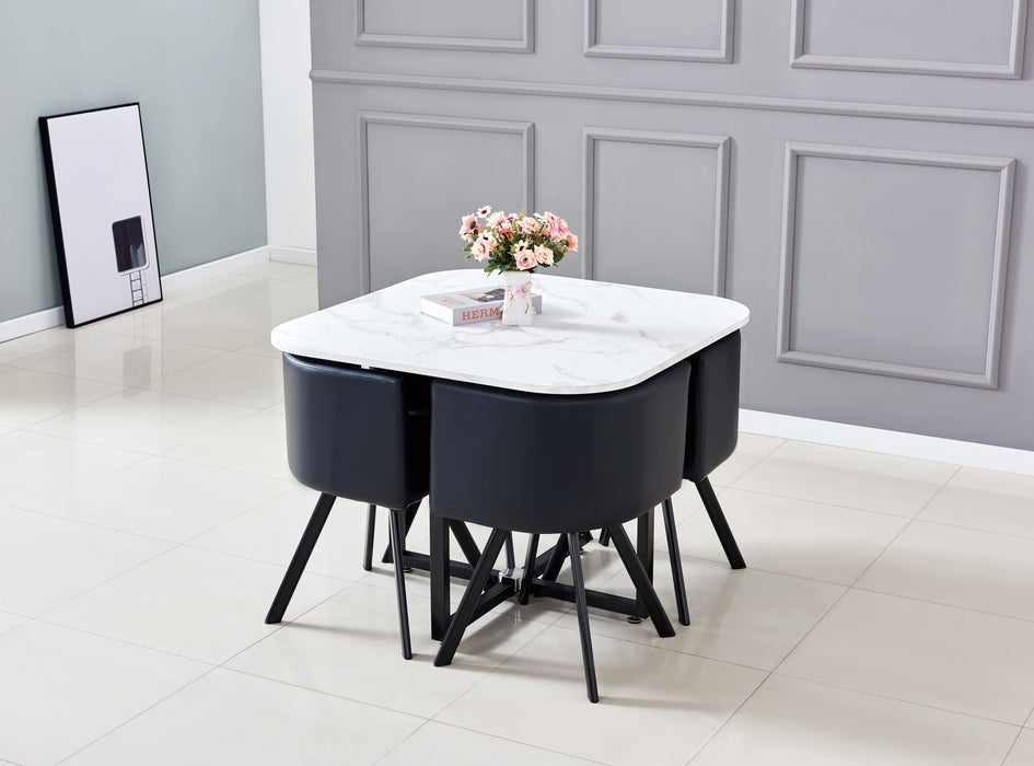 Ensemble Table et 4 Chaises VENDOME - Modernité et élégance