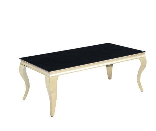 Table basse BAROQUE Gold  120x60x45 cm noir