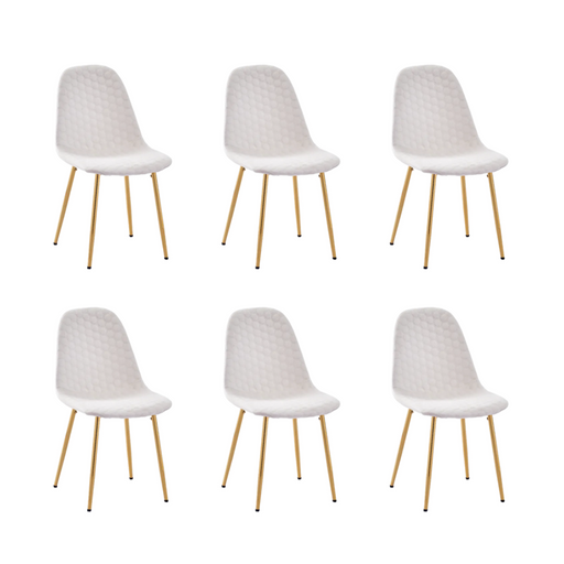 Chaise Scandinave ALVEOLE Gold beige
