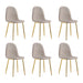 Lot de chaises Scandinave ALVEOLE Gold - image 4