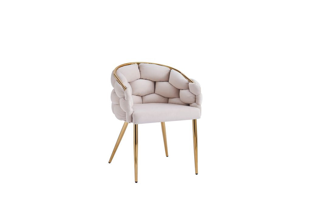 Lot de chaises BALLON pieds Gold - image 1