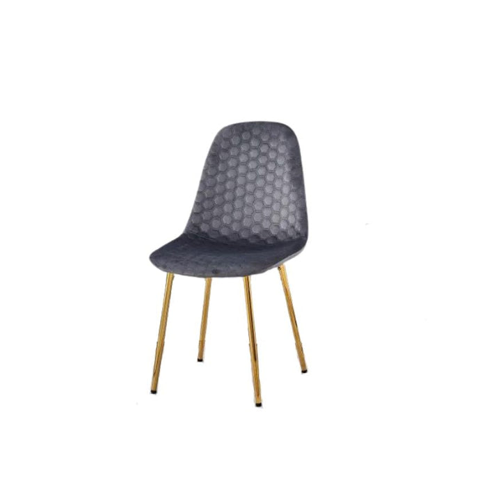 Chaise Scandinaves ABEILLE Gold anthracite