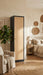 ARMOIRE EN COLONNE ANTHRACITE EN METAL UNE PORTE EFFET CHENE 45x45x185cm - image 4