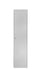 ARMOIRE EN COLONNE GRIS EN METAL UNE PORTE 45x45x185cm - image 1