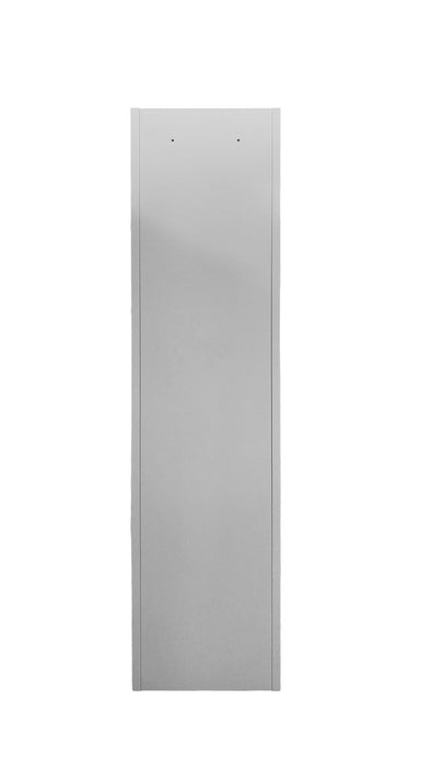 ARMOIRE EN COLONNE EN METAL GRIS 45x45x185cm