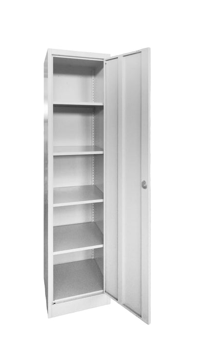 ARMOIRE EN COLONNE EN METAL GRIS 45x45x185cm
