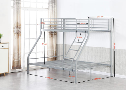 LIT SUPERPOSE BOB BLANC 140 x 190 CM + 90 x 190 CM