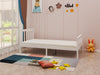 LIT BATNA EN BOIS BLANC 90x190cm - image 3