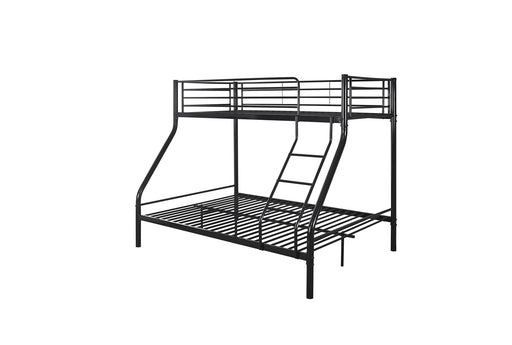 LIT SUPERPOSÉ BOB NOIR 90X190cm + 140x190 cm