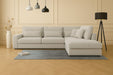 CANAPE LE BRISTOLA ANGLE DROIT CÔTELÉ ÉCRU 315X230cm - image 3