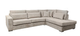 CANAPE LE BRISTOLA ANGLE DROIT CÔTELÉ ÉCRU 315X230cm - image 2