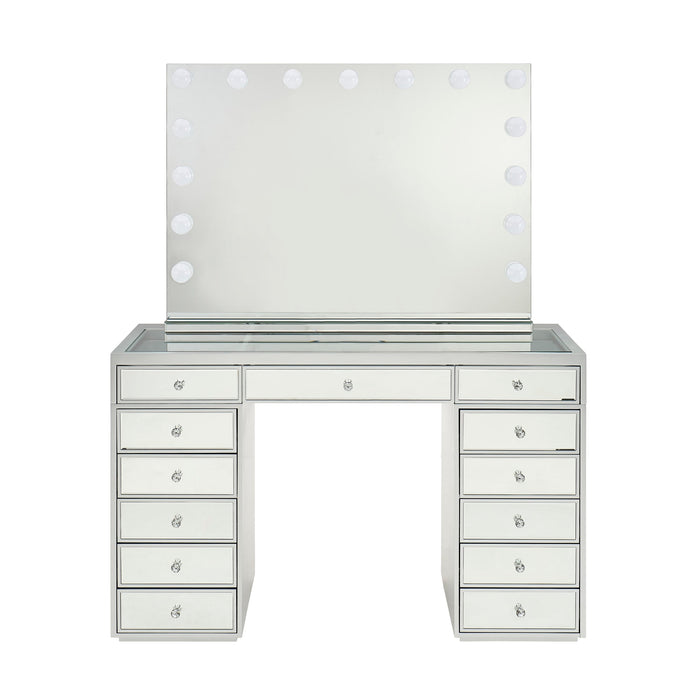 MIROIR RECTANGLE BLUETOOTH AVEC ENCEINTE ET LED 110x20x80 cm