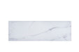 CONSOLE BAROQUE CHROME VERRE MARBRE BLANC 120X40X78 - image 3