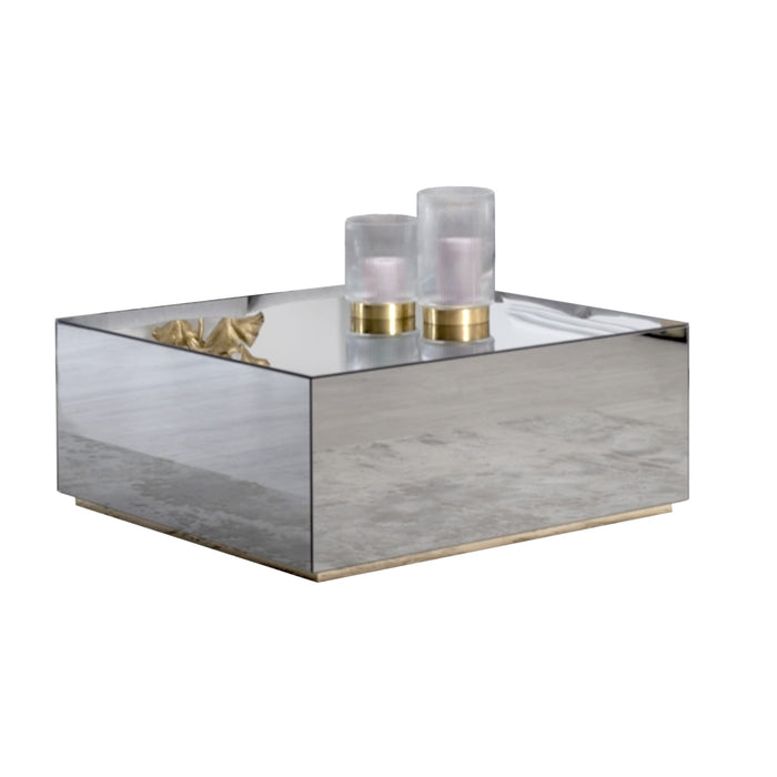 TABLE BASSE LUXUS 90x90x50 cm - image 1