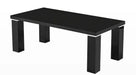 TABLE BASSE SIMPLY NOIR 120x60x45 cm