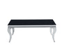 Table basse BAROQUE Chrome 120x60x45 cm - image 2
