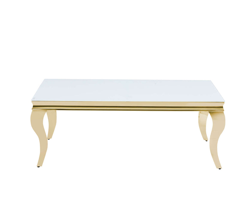 Table basse BAROQUE Gold 120x60x45 cm - image 2