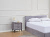 CHEVET NOBEL VELOURS GRIS 38x45x48cm - image 4