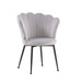 Lot de chaises NYMPHEA pieds métal noir assise Velours - image 4