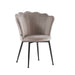 Lot de chaises NYMPHEA pieds métal noir assise Velours - image 3
