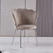 CHAISE NYMPHEA CHROME VELOURS MOKA - image 3