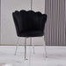 CHAISE NYMPHEA CHROME VELOURS NOIR - image 3