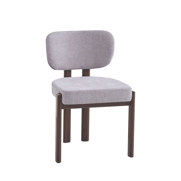 CHAISE BAGUETTE CHAISE BAGUETTES PIED EFFET NOYER SERGE CHENILLE LIGHT GRIS - image 2