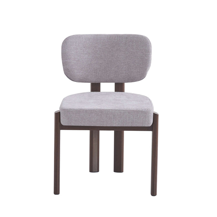 CHAISE  BAGUETTE  CHAISE  BAGUETTES  PIED EFFET NOYER SERGE CHENILLE LIGHT GRIS