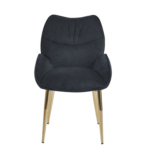 CHAISE LOHA PIED GOLD NOIR