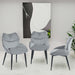 CHAISE LOHA PIED METAL NOIR ANTHRACITE - image 6