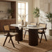 TABLE A MANGER KEYSHA PIED NOYER PLATEAU CERAMIQUE SHAKESPEARE GRIS
180cm - image 6