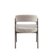 CHAISE ALICIA PIED EFFET NOYER ASSISES GRAIN MOKA - image 3