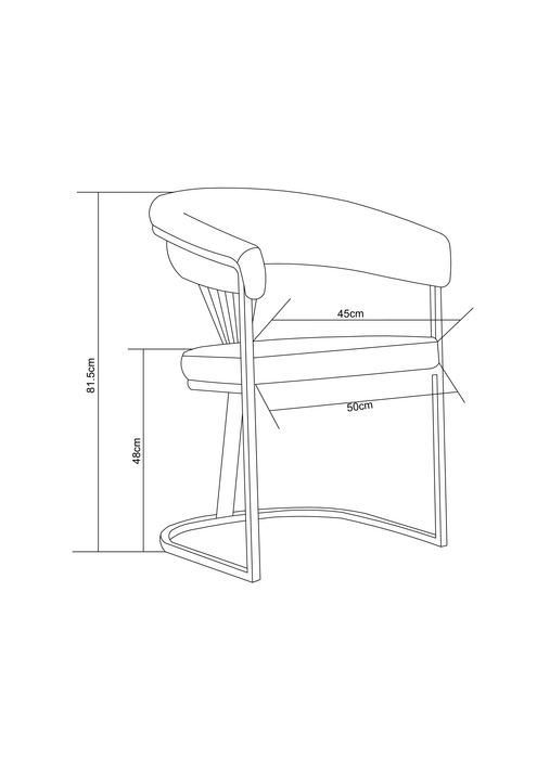 CHAISE AVEC ACCOUDOIR BRITTANY CHROME VELOURS BEIGE - image 5