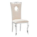 Lot de Chaises baroque ROYAL Chrome Velours - image 2