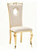 Lot de Chaises baroque ROYAL Gold Velours Beige - image 2