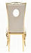 Lot de Chaises baroque ROYAL Gold Velours Beige - image 3