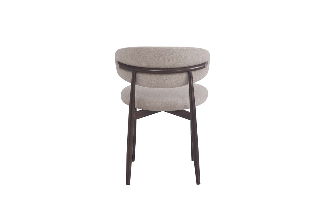 CHAISE LUCILE PIED EFFET NOYER GRAIN MOKA - image 3