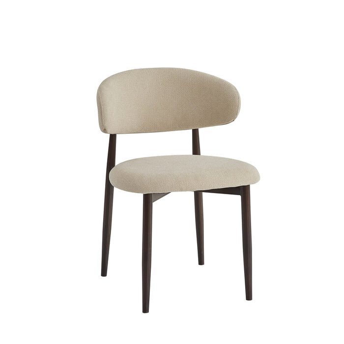 CHAISE LUCILE PIED EFFET NOYER GRAIN SABLE - image 2