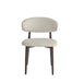 CHAISE LUCILE PIED EFFET NOYER VELOURS BEIGE - image 1