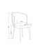 CHAISE DIANA CHROME VELOURS FUSHIA - image 4