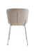 Lot de 4 chaises ELEN chrome velours - image 3