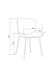 CHAISE HAILEY PIED GOLD ASSISE ECRU - image 4