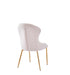 CHAISE HILTON GOLD VELOURS BEIGE - image 3