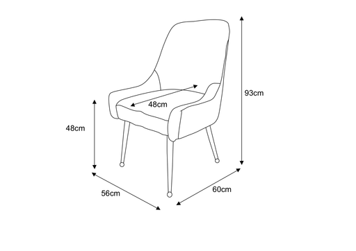 CHAISE LUXURY CHROME VELOURS BEIGE