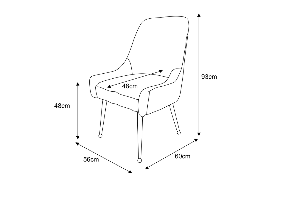 CHAISE LUXURY CHROME VELOURS ANTHRACITE - image 4