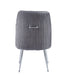 CHAISE LUXURY CHROME VELOURS ANTHRACITE - image 3