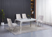 CHAISE ZIP CHROME VELOURS BEIGE - image 5