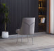 CHAISE ZIP CHROME VELOURS GRIS - image 6