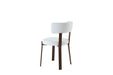 CHAISE NORDIK PIED EFFET NOYER ASSISES MARBELLA BEIGE - image 4